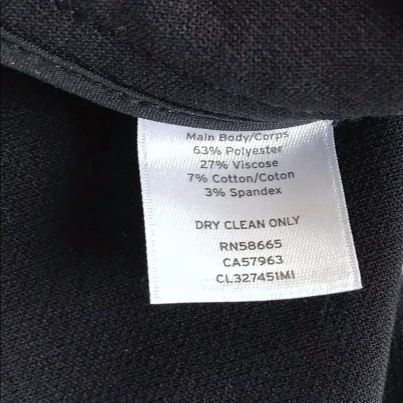 Classiques Entier Dark Blue Dress Pants - Picture 6 of 7